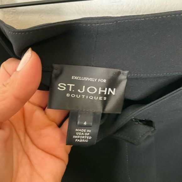 St. John Collection Tuxedo Pants - Picture 4 of 5